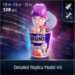 Spin Master 4D Build Kpop Demon Hunters Rumi in Ramyeon Cup 3D Puzzle Model Kit 6077588 | Toys-shop.gr