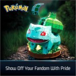 Spin Master 4D Build Pokemon Bulbasaur 3D Puzzle Model Kit, Desk Decor, Shelf Display 6075062 | Toys-shop.gr