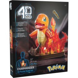 Spin Master 4D Build Pokemon Charmander 3D Puzzle Model Kit, Desk Decor, Shelf Display 6075063 | Toys-shop.gr
