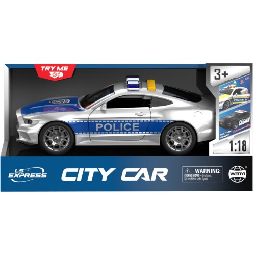 Toys-shop Choice Friction Αστυνομικό Όχημα Με Φως Και Ήχο JA134737 | Toys-shop.gr