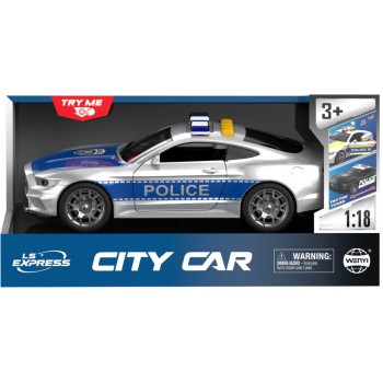 Toys-shop Choice Friction Αστυνομικό Όχημα Με Φως Και Ήχο JA134737 | Toys-shop.gr