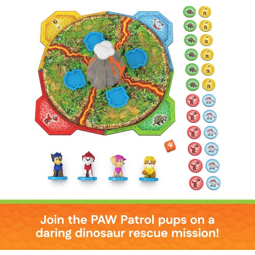 Spin Master PAW Patrol Dino Movie Επιτραπέζιο help The pups rescue The Dinos 6076557 | Toys-shop.gr