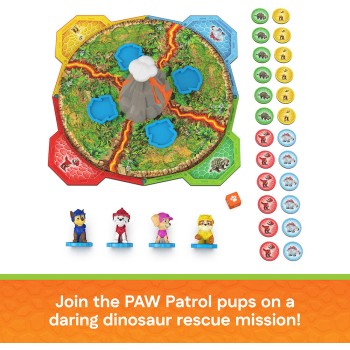 Spin Master PAW Patrol Dino Movie Επιτραπέζιο help The pups rescue The Dinos 6076557 | Toys-shop.gr