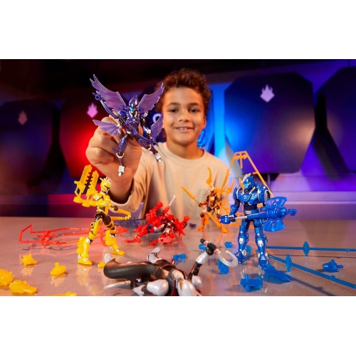 MGA Entertainment Armorsaurs Pteranodon Pilot joon Park Action Figure Toy, 3.75-inch Poseable Figure With Interchangeable Armor 