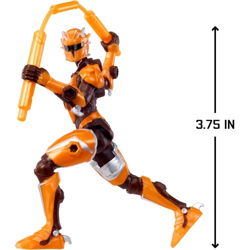 MGA Entertainment Armorsaurs Raptor Pilot prisca Silva Action Figure Toy, 3.75-inch Poseable Figure With Interchangeable Armor P