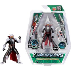 MGA Entertainment Armorsaurs Switchblade Action Figure Toy, 3.75-inch Poseable Figure With Interchangeable Armor Pieces and Tran