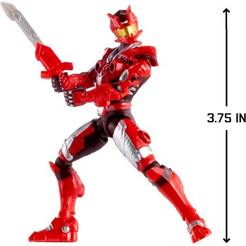 MGA Entertainment Armorsaurs T-rex Pilot liam Roberts Action Figure Toy, 3.75-inch Poseable Figure With Interchangeable Armor Pi