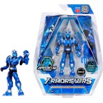 MGA Entertainment Armorsaurs Triceratops Pilot tj Action Figure Toy, 3.75-inch Poseable Figure With Interchangeable Armor Pieces