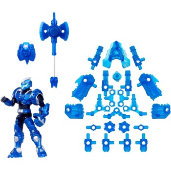 MGA Entertainment Armorsaurs Triceratops Pilot tj Action Figure Toy, 3.75-inch Poseable Figure With Interchangeable Armor Pieces