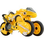 MGA Entertainment Armorsaurs Evolver Blaze Transforming Raptor to Vehicle Toy, 2-in-1 Dino Figure With Multi-step Conversion, Ki