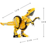 MGA Entertainment Armorsaurs Evolver Blaze Transforming Raptor to Vehicle Toy, 2-in-1 Dino Figure With Multi-step Conversion, Ki