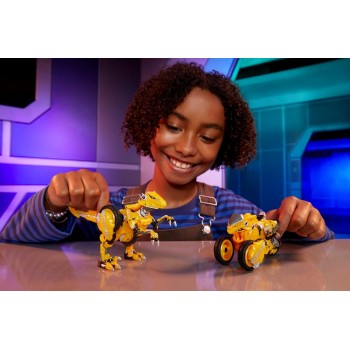 MGA Entertainment Armorsaurs Evolver Blaze Transforming Raptor to Vehicle Toy, 2-in-1 Dino Figure With Multi-step Conversion, Ki