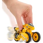 MGA Entertainment Armorsaurs Evolver Blaze Transforming Raptor to Vehicle Toy, 2-in-1 Dino Figure With Multi-step Conversion, Ki
