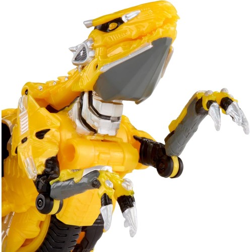 MGA Entertainment Armorsaurs Evolver Blaze Transforming Raptor to Vehicle Toy, 2-in-1 Dino Figure With Multi-step Conversion, Ki