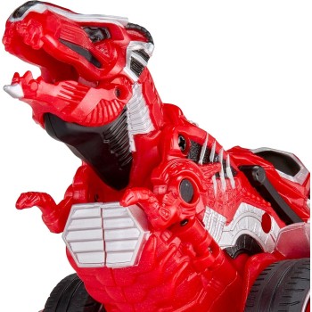 MGA Entertainment Armorsaurs Evolver Ajax Transforming Dinosaur to Vehicle Toy, 2-in-1 Dino Figure With Multi-step Conversion, K
