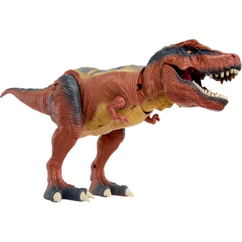 MGA Entertainment Armorsaurs Armor-up T-rex Dinosaur Ajax Toy Figure With 7 Removable Armor Pieces, Tail-triggered Chomp, Pilot 