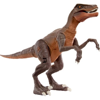 MGA Entertainment Armorsaurs Armor-up Yellow Raptor Dinosaur Blaze Toy Figure With 7 Removable Armor Pieces and Tail-triggered C