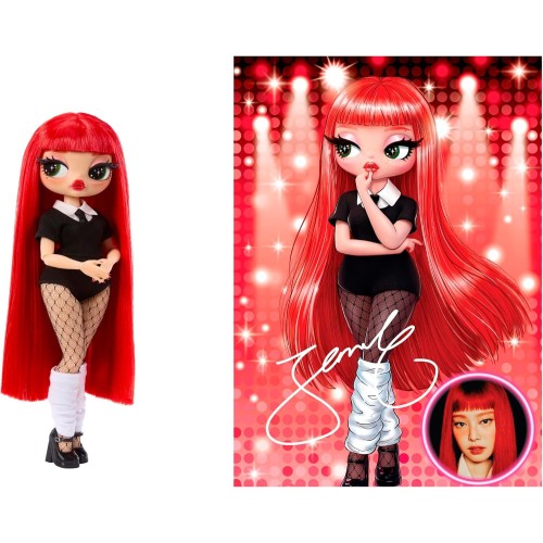 MGA Entertainment LOL Surprise OMG Music Festival Featuring Jennie - Fashion Doll With Collectible Poster, Inspired by Global Mu