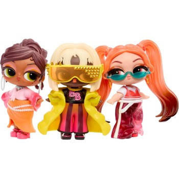 MGA Entertainment LOL Surprise Music Festival - Dolls With Collectible Vinyl Albums, Interactive Unboxing, 7 Total Surprises - C