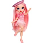 MGA Entertainment Rainbow High Pretty in Paris Fashion - Bella Parker pink, Rainbow 11 Fashion Doll With Outfit, Stylish Handbag