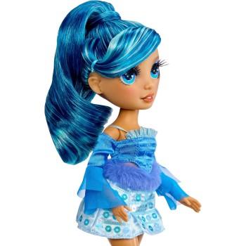 MGA Entertainment Rainbow High Pretty in Paris Fashion - Skyler Bradshaw blue, Rainbow 11 Fashion Doll With Outfit, Stylish Hand