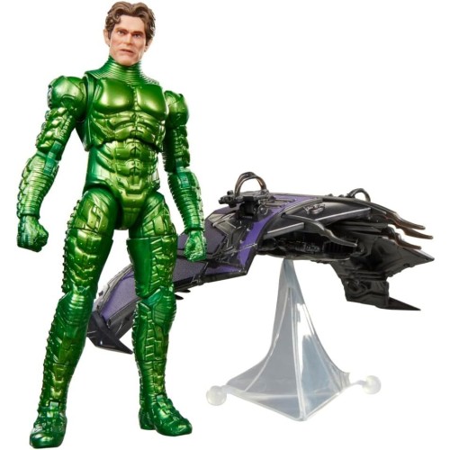 Hasbro Marvel Legends Series Green Goblin, Spider-man: No Way Home Deluxe 6 Inch Action Figure Set With Original Goblin Armor an