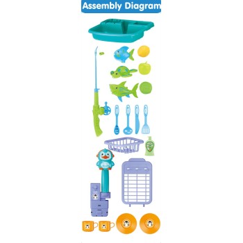 Toys-shop Choice Fishing Table Game With Running Water JU118373 | Toys-shop.gr