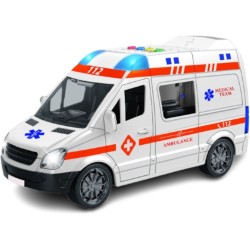 Toys-shop Choice Friction Ambulance With Light And Sound JA133322 | Toys-shop.gr