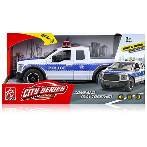 Toys-shop Choice Friction Αστυνομικό Φορτηγό Με Φως Και Ήχο JA135877 | Toys-shop.gr