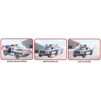 Toys-shop Choice Friction Police Truck With Light And Sound JA135877 | Toys-shop.gr