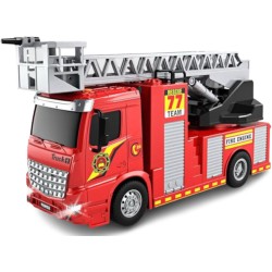 Toys-shop Choice Friction Πυροσβεστικό Όχημα Που Ρίχνει Νερό Με Φως Και Ήχο JA132737 | Toys-shop.gr