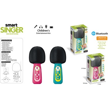 Toys-shop Choice Microphone With Wireless Bluetooth Connection JM106528 | Toys-shop.gr