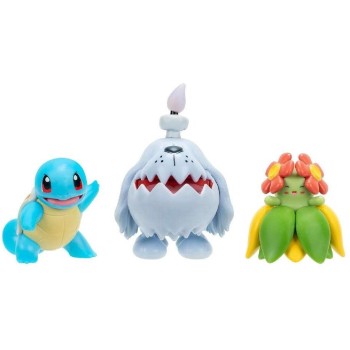Jazwares Pokemon Set With 3 Battle Figures Squirtle, Dewgong, Bellossom JW095155-W29 | Toys-shop.gr