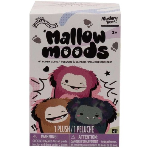 Jazwares Squishmallows Plush Keychain Mallow Moods Mystery Squad Capsule 10Cm Series 1 - 6 Designs  JWSQ0587 | Toys-shop.gr