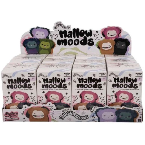 Jazwares Squishmallows Λούτρινο Μπρελόκ Mallow Moods Mystery Squad Capsule 10Εκ. Σειρά 1 - 6 Σχέδια JWSQ0587 | Toys-shop.gr