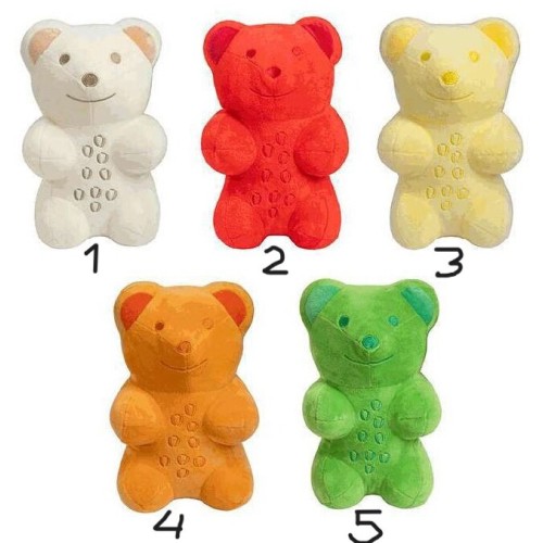 Real Fun Toys Haribo Large Plushiew 30Cm Gold Bears 32.55-0103-A 5015934935446