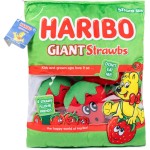 Real Fun Toys Haribo Strawberry Plush Snack Bag 32.55-0101/STRAWBS 5015934926390