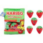 Real Fun Toys Haribo Λούτρινο Φράουλες Snack Bag 32.55-0101/STRAWBS 5015934926390