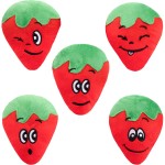 Real Fun Toys Haribo Strawberry Plush Snack Bag 32.55-0101/STRAWBS 5015934926390