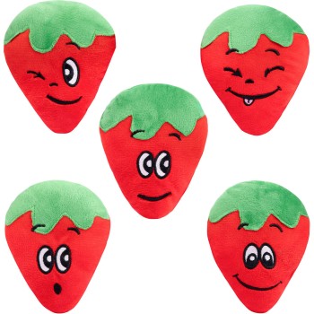 Real Fun Toys Haribo Λούτρινο Φράουλες Snack Bag 32.55-0101/STRAWBS 5015934926390