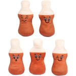 Real Fun Toys Haribo Λούτρινο Snack Happy Cola Με 4 Μίνι Λούτρινα Μπουκαλάκια Cola 32.55-0101/COLABOTT 5015934926369