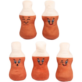 Real Fun Toys Haribo Λούτρινο Snack Happy Cola Με 4 Μίνι Λούτρινα Μπουκαλάκια Cola 32.55-0101/COLABOTT 5015934926369