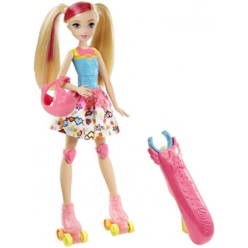 Mattel Barbie Video Game-Μαγικά Πατίνια DTW17 887961365771