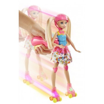 Mattel Barbie Video Game-Μαγικά Πατίνια DTW17 887961365771