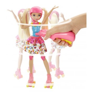 Mattel Barbie Video Game-Μαγικά Πατίνια DTW17 887961365771