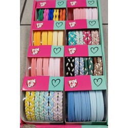 GLOBO Elastic Hair Tie – 3 Designs, 3 Colors  8014966428046