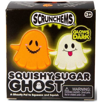 Tobar Scrunchems Antistress Toy Glow In The Dark Sugar Ghost 31.39017 5038728155561