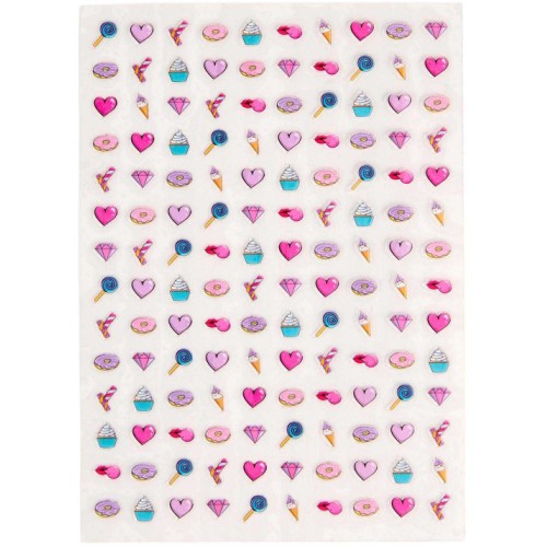 create it CANDY Αυτοκόλλητα Νυχιών 848008 8719668031241