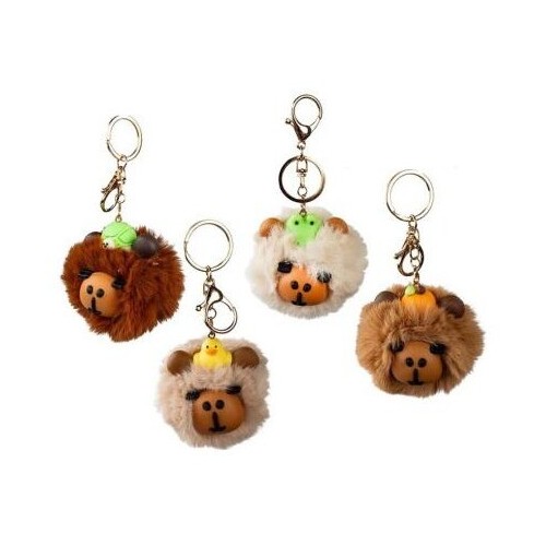 OEM Capybara Keychain 3 Designs 81315 4030969813157