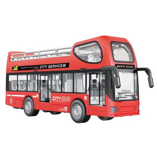 Toys-shop Choice Friction Double City Bus With Light And Sound JA135856 | Toys-shop.gr